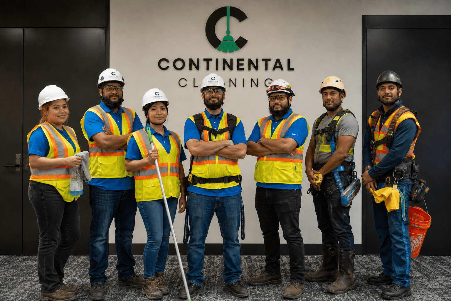 Continental Cleaning team